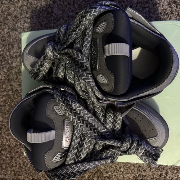 LANVIN Gray Sneakers - Picture 2 of 7